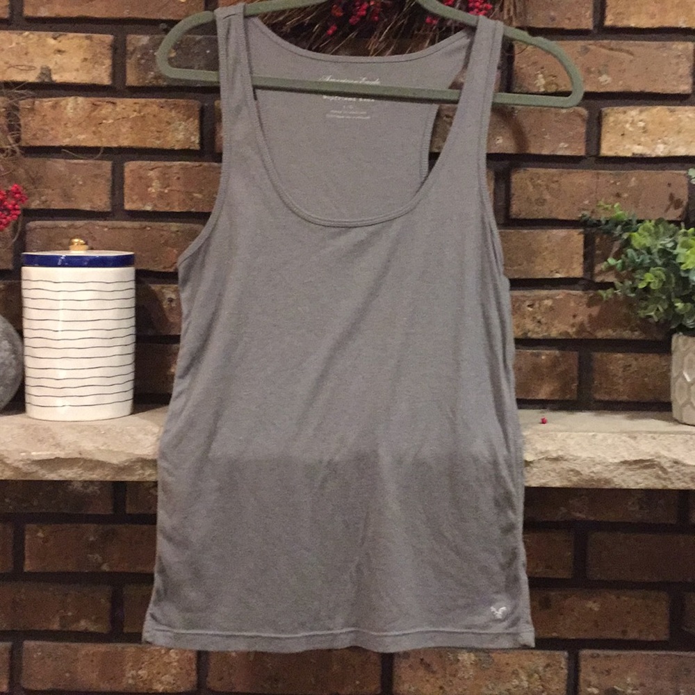 AE Gray Shimmer Tank